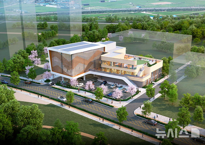 [과천=뉴시스] 과천시 지식정보타운 문화체육시설 조감도.(조감도=과천시 제공).2025.10.16. photo@newsis.com