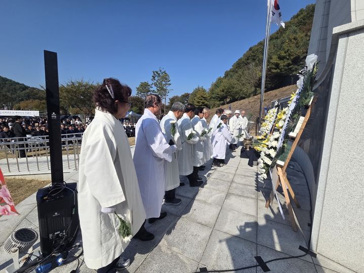경산시, 순국선열·애국지사 추념식 거행 (사진=경산시 제공) *재판매 및 DB 금지