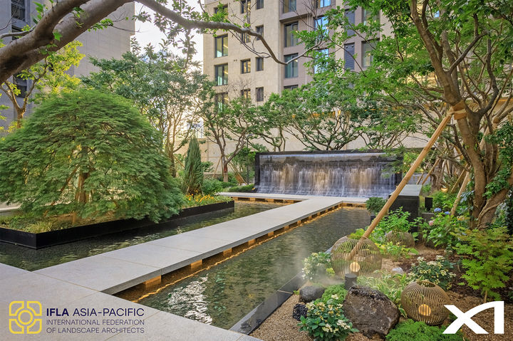 [서울=뉴시스] IFLA Award에서 수상한 ‘메이플자이’ 조경 이미지.. (사진=GS건설 제공) 2025.11.05. photo@newsis.com *재판매 및 DB 금지