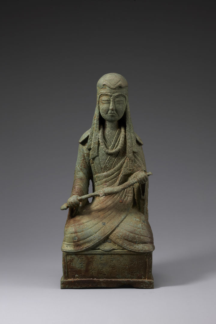[서울=뉴시스] 고려 '청동빈도로존자상' (사진=국립중앙박물관 제공) 2025.11.05. photo@newsis.com  *재판매 및 DB 금지