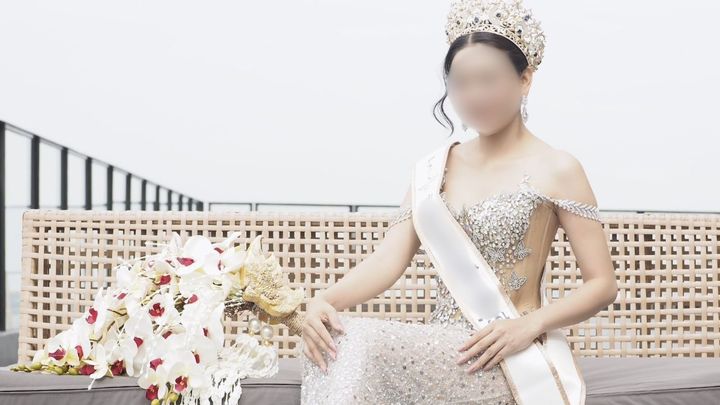 [뉴시스]미인대회에 출전한 여성의 모습. (사진 = 페이스북 'Miss Angie Beauty Queen Page' 캡처) *재판매 및 DB 금지