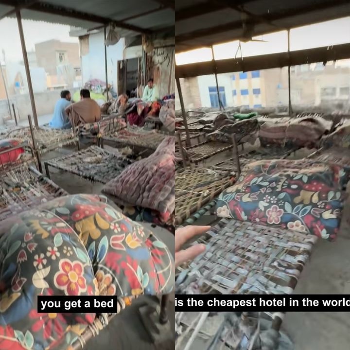 [뉴시스] 파키스탄 1박에 350원인 '카라반세라이' 호텔. (사진='djjsimpson' 인스타그램 캡처) *재판매 및 DB 금지