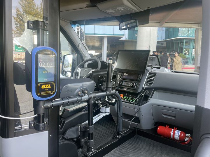 충북도 수요응답형 자율주행 AI 콜버스. *재판매 및 DB 금지