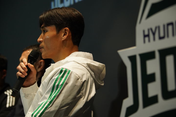 [서울=뉴시스] 프로축구 K리그1 전북현대의 박진섭. (사진=전북현대 제공) *재판매 및 DB 금지