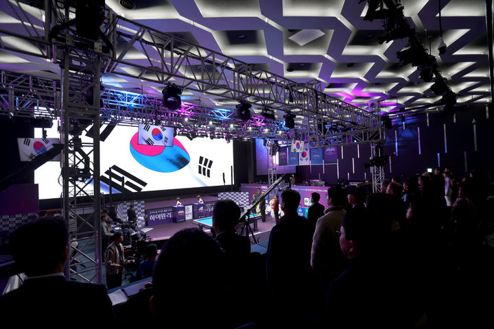 [서울=뉴시스] PBA·LPBA 하이원리조트 챔피언십이 개막했다. (사진=프로당구협회 제공) 2025.11.05. photo@newsis.com *재판매 및 DB 금지