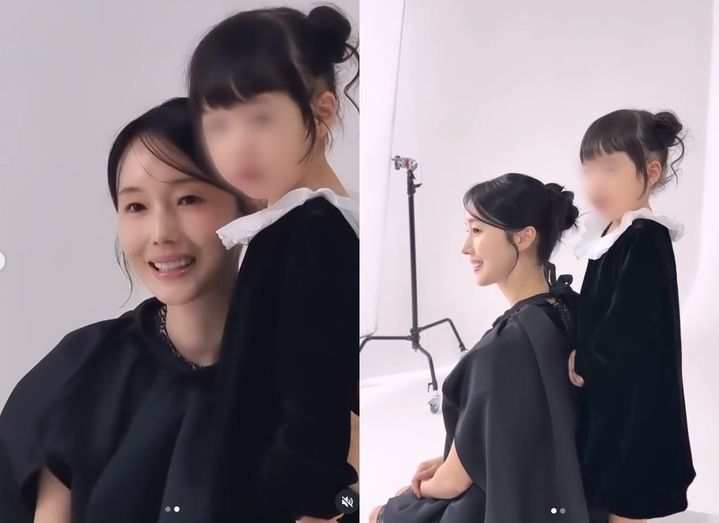 [서울=뉴시스] 가수 겸 배우 이정현이 딸 박서아 양과 화보 촬영을 했다. (사진=이정현 인스타그램 캡처) 2025.11.05. photo@newsis.com *재판매 및 DB 금지