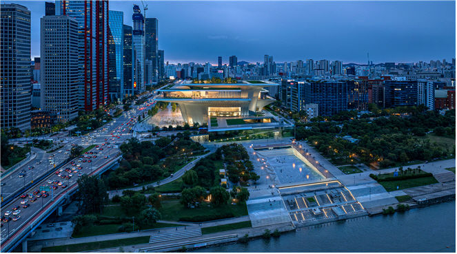 [서울=뉴시스] 제2세종문화회관 당선작 조감도. 2025.11.06. (자료=서울시 제공) *재판매 및 DB 금지