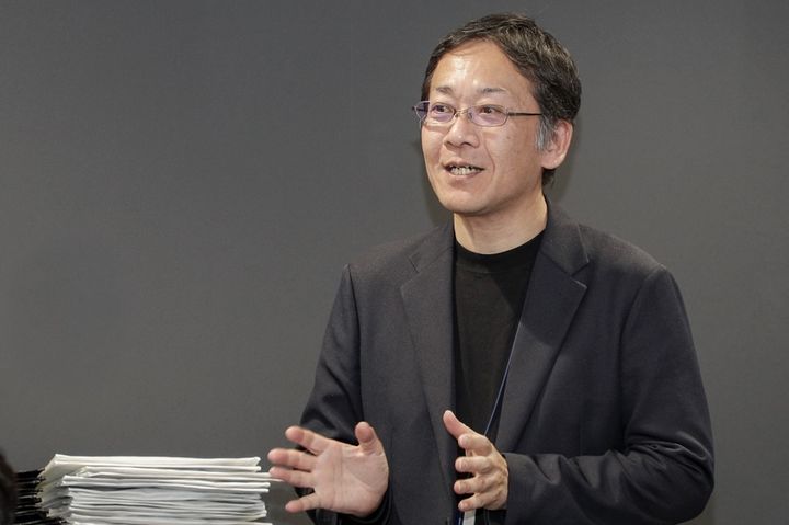 [오사카=뉴시스] 코테가와 쥰이치 HMJ CXC 오사카 시니어 매니저가 한국자동차기자협회 기자단과 인터뷰를 진행하고 있는 모습. (사진=한국자동차기자협회 제공) photo@newsis.com *재판매 및 DB 금지