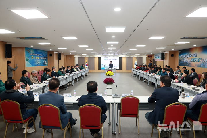 사천시, 종목단체 50곳과 간담회…생활체육 '현장 개선' 약속