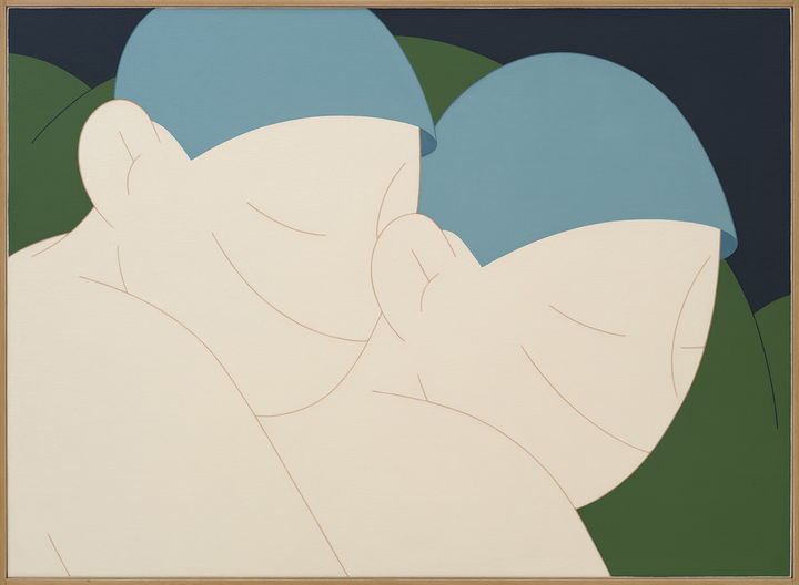 변웅필, SOMEONE, 2025, Oil on canvas, 54 x 74cm. 사진=변웅필. *재판매 및 DB 금지