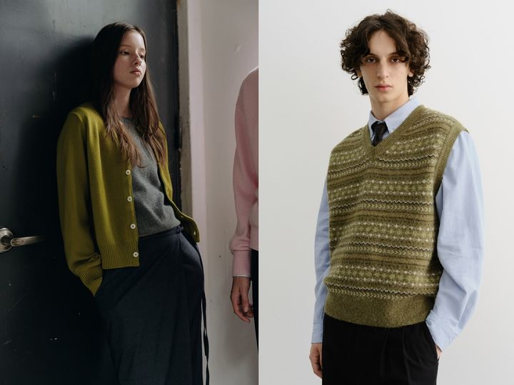 던스트 25FW 올리브그린 제품.(사진=LF 제공) *재판매 및 DB 금지