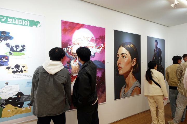 [구미=뉴시스] 경운대 졸업전시회. (사진=경운대 제공) 2025.11.06 photo@newsis.com *재판매 및 DB 금지