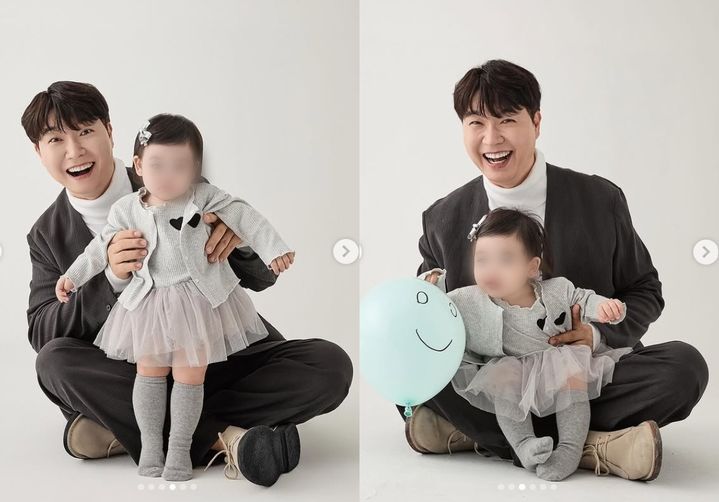 [서울=뉴시스] 개그맨 박수홍이 딸 재이 양과 함께한 화보 비하인드컷을 공개했다. (사진=박수홍 인스타그램 캡처) 2025.11.07. photo@newsis.com *재판매 및 DB 금지