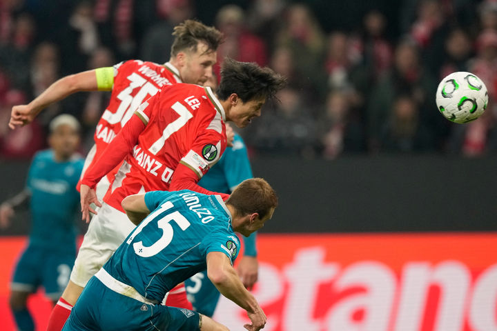 [마인츠=AP/뉴시스] 독일 프로축구 분데스리가 마인츠의 이재성. 2025.11.06.