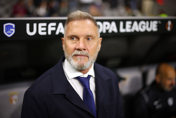 [브라가=AP/뉴시스] 벨기에 프로축구 주필러리그 헹크의 토르스텐 핑크 감독. 2025.11.06.