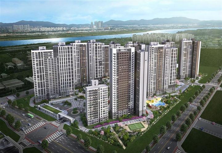 풍무역세권 수자인 그라센트 투시도. (사진=BS한양 제공) *재판매 및 DB 금지