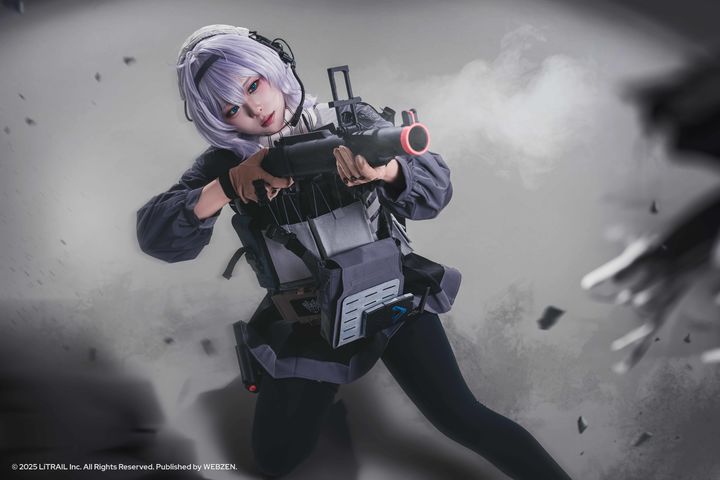 '게이트 오브 게이츠'의 벨 역을 모델 댱이가 맡았다. (사진=웹젠 제공) *재판매 및 DB 금지