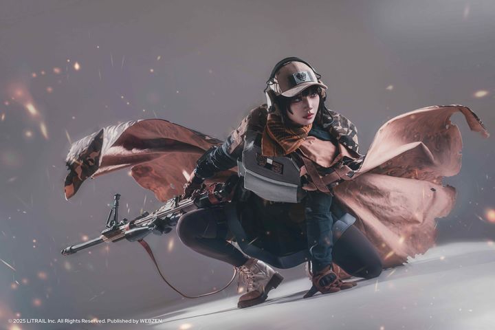 '게이트 오브 게이츠'의 트리네 역을 모델 웰이 맡았다. (사진=웹젠 제공) *재판매 및 DB 금지