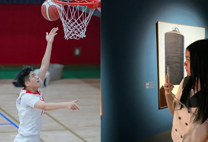 [서울=뉴시스] 정시아 아들 백준우 군과 딸 백서우 양의 모습. (사진=정시아 인스타그램 캡처) 2025.11.07. photo@newsis.com *재판매 및 DB 금지