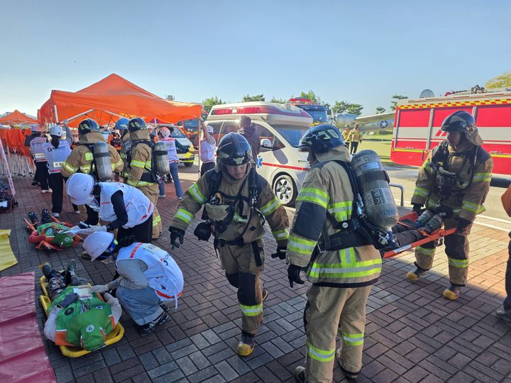 2025년 경남도 안전한국훈련 모습.(사진=경남도 제공) 2025.11.10. *재판매 및 DB 금지
