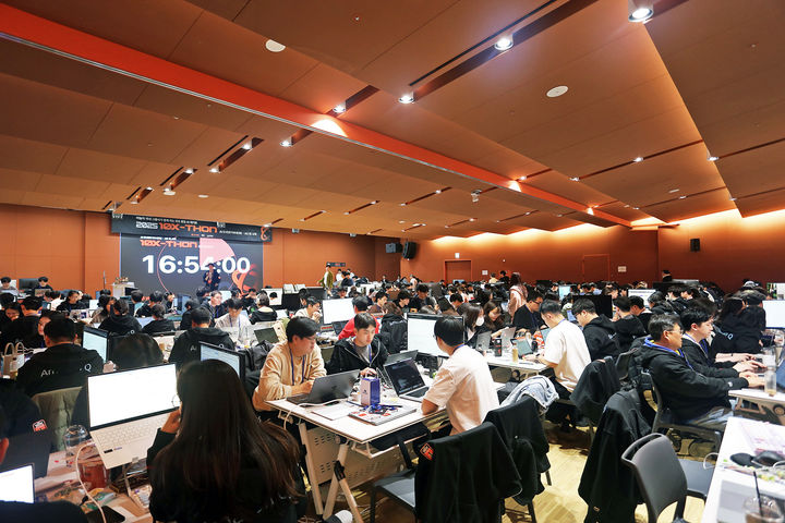 야놀자의 그룹 전사 AI 해커톤 '텐엑스톤' 현장. (사진=야놀자 제공) *재판매 및 DB 금지