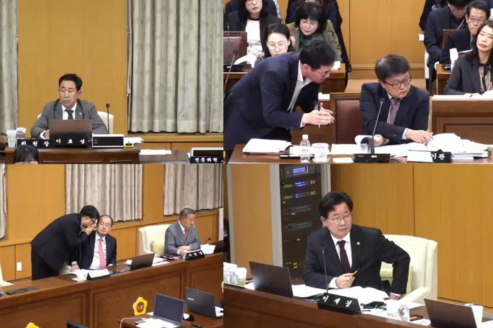 [대전=뉴시스] 조명휘 기자 = 국민의힘 이재경(서구3) 대전시의원이 10일 복지환경위원회의 시청 복지국에 대한 행정사무감사에서 질의하고 있다. 2025.11.10. joemedia@newsis.com *재판매 및 DB 금지