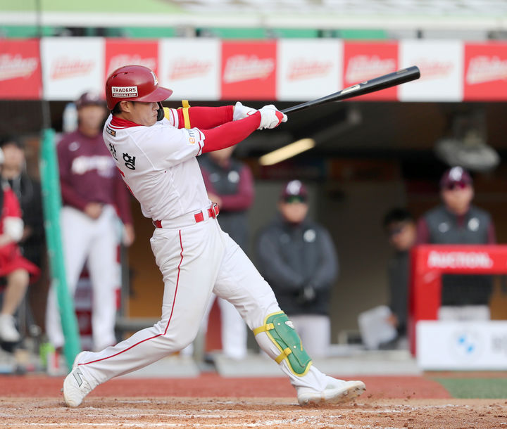 [서울=뉴시스] 프로야구 SSG 랜더스의 김찬형. (사진 = SSG 랜더스 제공) *재판매 및 DB 금지