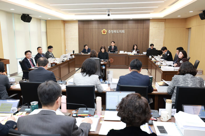 충북도의회 교육위원회 *재판매 및 DB 금지