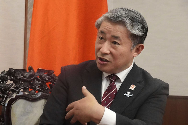 '다카이치 참수' 극언 中총영사, 석 달 만 공개 행보…"日, 역내 평화· 지키라"