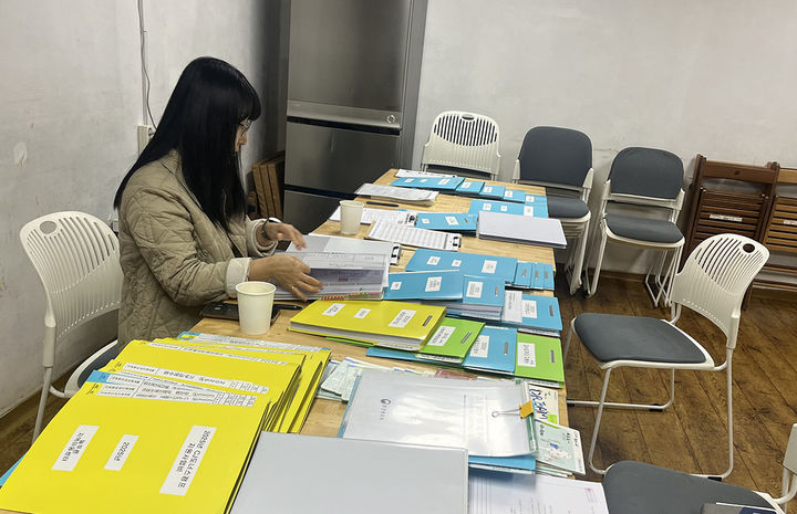 삼척시가 지역아동센터에 대한 현장점검을 실시하고 있다.(사진=삼척시 제공) *재판매 및 DB 금지