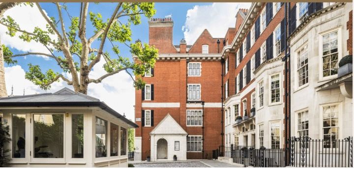 [서울=뉴시스] 영국 런던에 있는 마윈의 부인이 구입한 맨션.(출처: 보챔프 이스테이트) 2025.11.12. *재판매 및 DB 금지