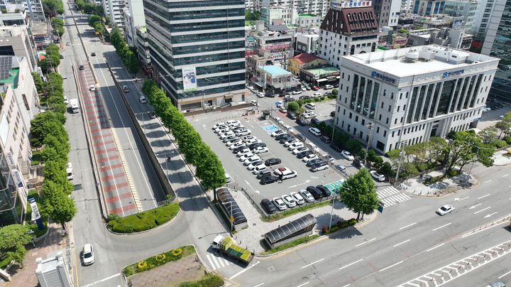 [광주=뉴시스] 광주 광산구 무진로 공영주차장 전경. (사진 = 광주 광산구 제공) 2025.11.12. photo@newsis.com *재판매 및 DB 금지