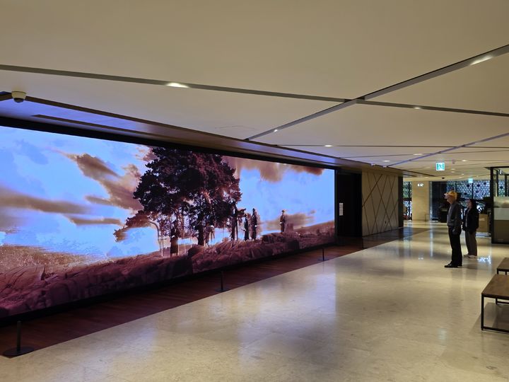 [진주=뉴시스]진주박물관, '화력조선' 관람모습.(사진=진주박물관 제공).2025.11.12.photo@newsis.com *재판매 및 DB 금지