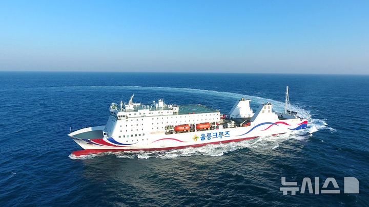 [포항=뉴시스] 울릉~포항 울릉크루즈호 운항 모습. (사진=뉴시스 DB). photo@newsis.com 