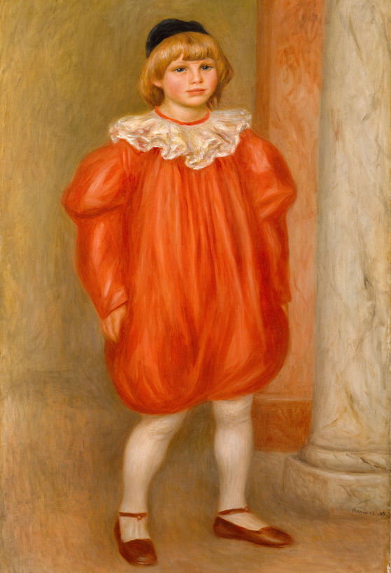 르누아르 막내아들 ‘광대 옷을 입은 클로드 르누아르'. 예술의전당. *재판매 및 DB 금지