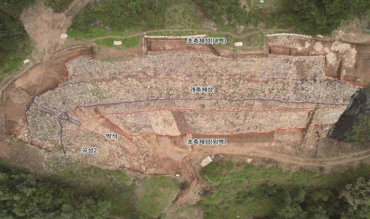 [서울=뉴시스] 대구 팔거산성 3차 발굴조사 대상구역 (사진=국가유산청 제공) 2025.11.13. photo@newsis.com *재판매 및 DB 금지