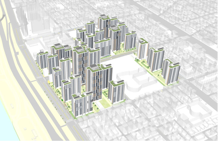 [서울=뉴시스] 묵2동 모아타운. 2025.11.13. (자료=중랑구 제공) *재판매 및 DB 금지