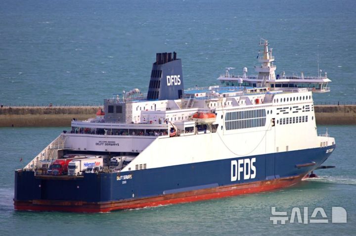 [뉴시스]페리 운항사 DFDS 선박에서 성인 영화를 상영해 아이들이 충격을 받는 일이 발생했다. (사진=더선 캡처) 2025.11.12.