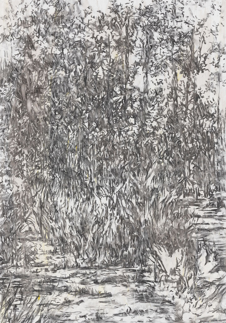 신경철 Shin Kyung-Chul T-HERE-D2516, 2025, Mixed media on paper, 100 x 70 cm *재판매 및 DB 금지