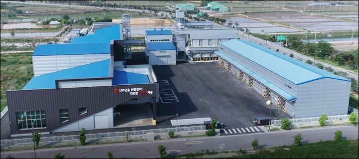 [고창=뉴시스] 고창 한결영농조합법인 친환경 살 생산 공장. *재판매 및 DB 금지