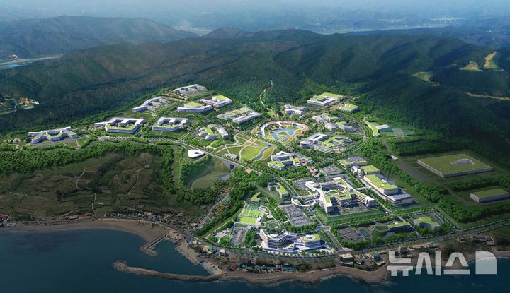 경주시 감포읍 문무대왕연구소 조감도