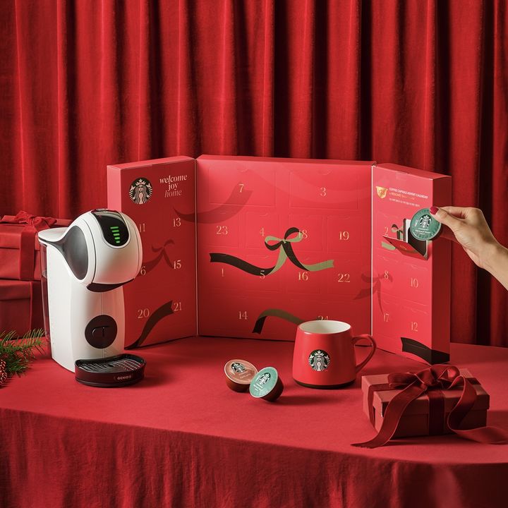 [서울=뉴시스] 네스카페 돌체구스토 어드벤트 캘린더. (사진=네슬레코리아 제공) *재판매 및 DB 금지