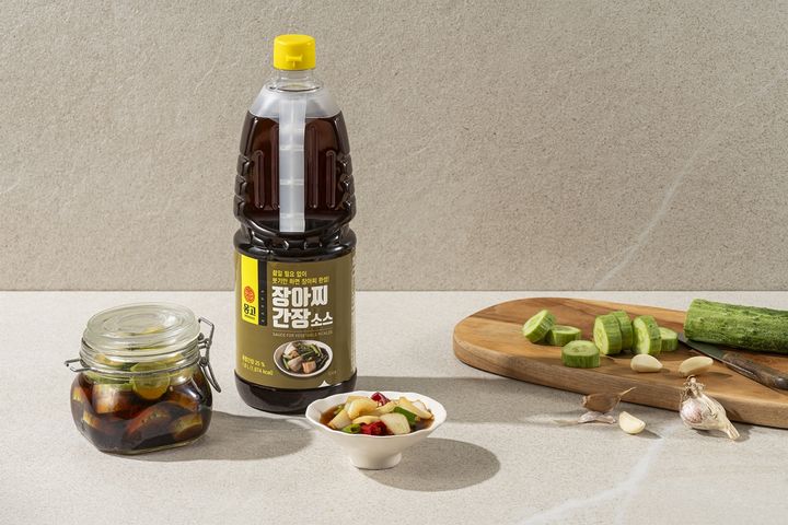 [창원=뉴시스]몽고 장아찌간장소스. (사진=몽고식품 제공) 2025.11.14.photo@newsis.com *재판매 및 DB 금지