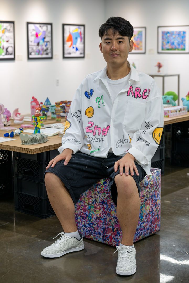 [서울=뉴시스] 로봇으로 세상과 소통하는 로봇작가 황성제씨 (사진=황성제씨 제공) 2025.11.14. photo@newsis.com *재판매 및 DB 금지