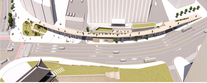 [서울=뉴시스] 숭례문 조망길. 2025.11.17. (자료=서울시 제공) *재판매 및 DB 금지