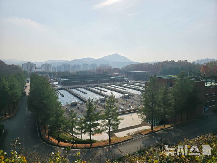 [안양=뉴시스] 안양시 청계 통합정수장 전경. (사진=안양시 제공).2025.11.15. photo@newsis.com