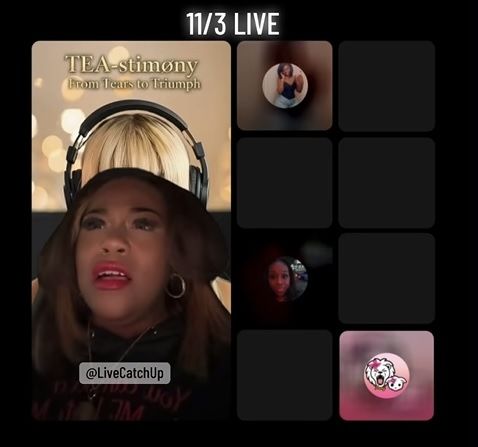 [뉴시스] 해외 유명 인플루언서 타이 네샤가 운전 중 라이브 방송을 하다 행인을 치어 숨지게 한 사실이 알려지며 논란이 일고 있다. 논란이 된 장면. (사진=틱톡 캡처) *재판매 및 DB 금지