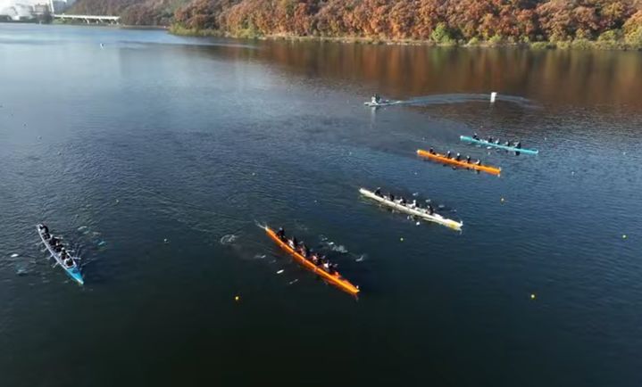 [용인=뉴시스]생활체육조정대회에 참가한 선수들(사진=용인시조정협회 제공)2025.11.16.photo@newsis.com *재판매 및 DB 금지