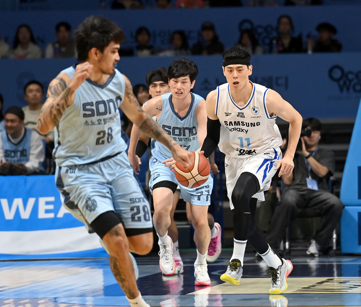 [서울=뉴시스] 프로농구 서울 삼성의 이관희. (사진=KBL 제공) *재판매 및 DB 금지