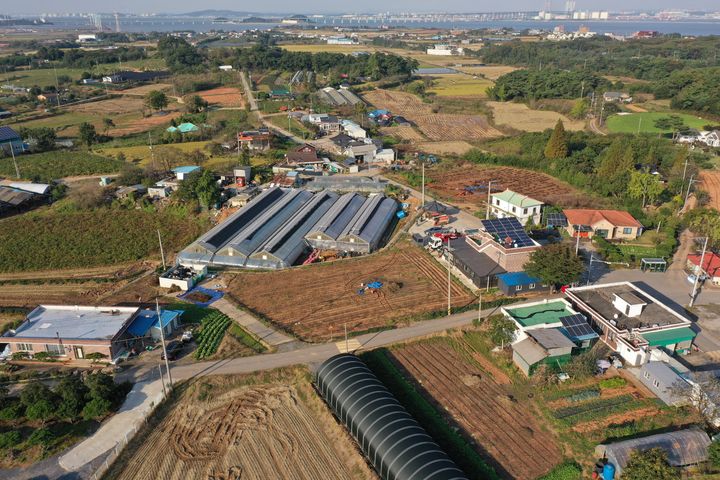 [당진=뉴시스] 충남형 공동생활홈(실버홈) 조성 사업 2단계 추가 공모에 선정된 당진시 신평면 매산1리 사업 대상지 전경. (사진=당진시 제공) 2025.11.17. photo@newsis.com *재판매 및 DB 금지